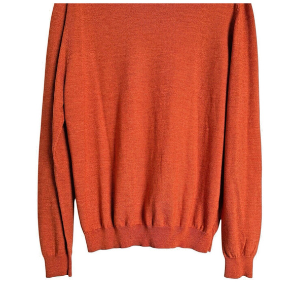 Brooks Brothers Sz L Silk Wool Blend Sweater Preppy Business Classic - Picture 11 of 11